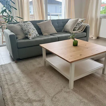 Moderne 72M2 Ferienwohnung Mit Sonnenterrase Top Lage Apartmán Ebersbach-Musbach